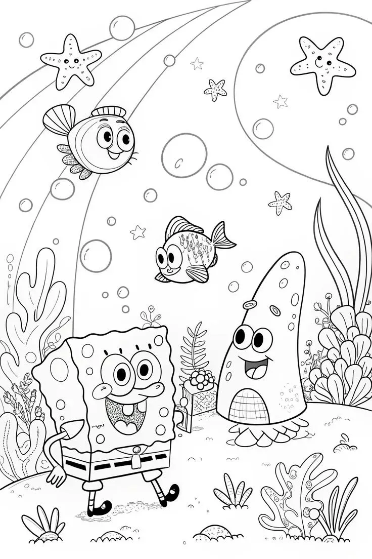 Nano Banana Example: Coloring comics - Original